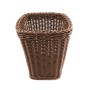 Pot pour ustensiles de cuisine My Bar RATTAN polypropylène 14 x 14 x 19 cm (12 Unités)