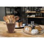 Pot pour ustensiles de cuisine My Bar RATTAN polypropylène 14 x 14 x 19 cm (12 Unités)