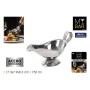 Sauce Boat My Bar Steel 150 ml Silver (12 Units)