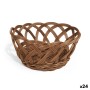 Corbeille à Pain My Bar RATTAN polypropylène Ronde 24 x 8 cm (24 Unités)