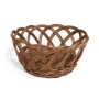 Bread Basket My Bar RATTAN polypropylene Circular 24 x 8 cm (24 Units)
