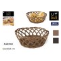 Bread Basket My Bar RATTAN polypropylene Oval 26 x 20 x 8 cm (24 Units)