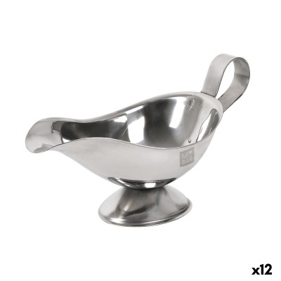 Saucière My Bar Acier 240 ml Argenté (12 Unités)
