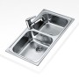 Sink with Two Basins Teka CLASSIC2C86REV