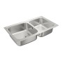 Sink with Two Basins Teka CLASSIC2C86REV