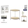 Side table MobleKit White Metal Wood 40 x 42 cm (3 Units)