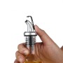 Cruet La Mediterránea Transparent Silver Glass 500 ml (24 Units)