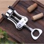 Corkscrew Quttin Zinc Alloy 19 x 5,6 x 3,8 cm Silver (24 Units)
