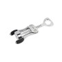Corkscrew Quttin Zinc Alloy 19 x 5,6 x 3,8 cm Silver (24 Units)