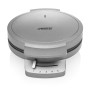 Waffle Maker Princess 132380 Deluxe Black Silver Steel 1200 W