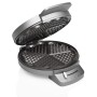 Waffle Maker Princess 132380 Deluxe Black Silver Steel 1200 W