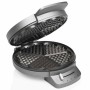Waffle Maker Princess 132380 Deluxe Black Silver Steel 1200 W