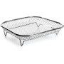 Air Fryer Basket Ibili 698000 Stainless steel