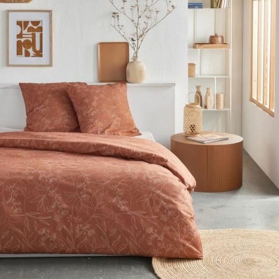 Parure de couette TODAY Orange Lit king size 2 Pièces