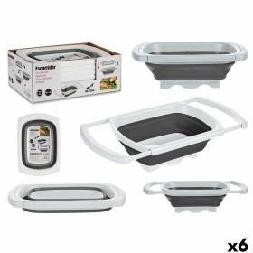 Tamis Kinvara Blanc Gris polypropylène TPR 60 x 26 x 12 cm 39,5 x 4,5 x 26 cm (6 Unités)