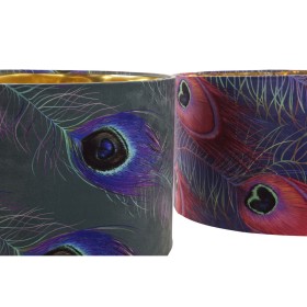 Lamp Shade DKD Home Decor Green Plastic (2 Pieces) (Refurbished B)