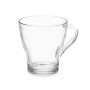 Tea and coffee cup Vivalto Transparent Glass 280 ml (6 Units)