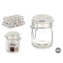 Pot en verre Vivalto Transparent 150 ml (6 Unités)