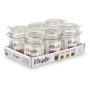 Pot en verre Vivalto Transparent 150 ml (6 Unités)