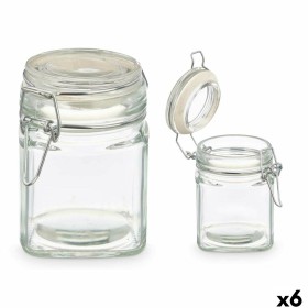 Pot en verre Vivalto Transparent 200 ml (6 Unités)