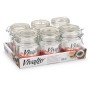 Pot en verre Vivalto Transparent 200 ml (6 Unités)