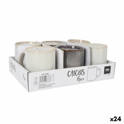 Tasse mug La Mediterránea Caicos Rectangulaire 300 ml (24 Unités)