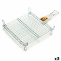 Grill La Dehesa Zinc plated steel 50 x 50 cm 53 x 16,5 x 83,5 cm Double (5 Units)