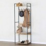 Coat rack with shelf Max Home Steel Melamin Particleboard Minimalist 60 x 175 x 40 cm