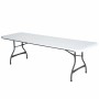 Folding Table Lifetime White 244 x 74 x 76 cm