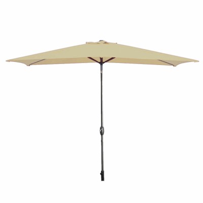 Marbueno Umbrella Steel 8 Ribs 200x300 cm Brown Garden, Pool, Terrace 10492