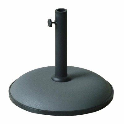 Marbueno Base Parasol Rond 41,5x35 cm 15KG Gris Jardin, Piscine, Terrasse 10446