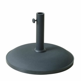 Marbueno Base Parasol Ronde 50x37 cm 25KG Noir Jardin, Piscine, Terrasse 10452
