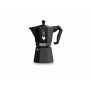 Italian Coffee Pot Bialetti MOKA EXCLUSIVE Black Aluminium 6 Cups