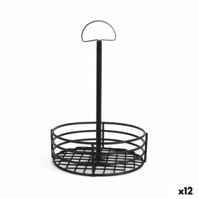 Saucière My Bar 15 x 15 x 22 cm Noir (12 Unités)