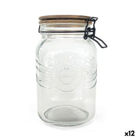 Jar La Mediterránea Transparent 1,5 L (12 Units)
