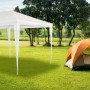 Gazebo Aktive White 300 x 600 cm Metal Plastic