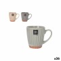 Tea and coffee cup La Mediterránea Melody 220 ml (36 Units)