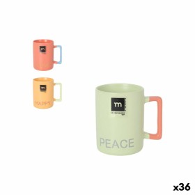 Tea and coffee cup La Mediterránea Love & Peace 180 ml (36 Units)