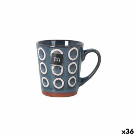 Mug La Mediterránea Almudena Blue 200 ml (36 Units)