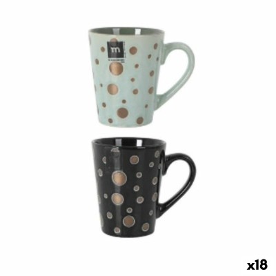 Mug La Mediterránea Lunas 400 ml (18 Units)