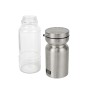 Cruet Quttin Transparent Silver Stainless steel 0,36 L (12 Units)