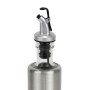 Cruet Quttin Transparent Silver Stainless steel 0,3 L (12 Units)