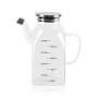 Cruet La Mediterránea Transparent Silver Metal Borosilicate Glass 0,75 L (12 Units)