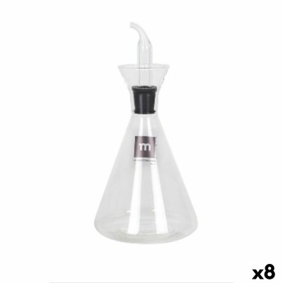 Cruet La Mediterránea Transparent Borosilicate Glass 250 ml (8 Units)