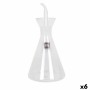 Cruet La Mediterránea Iraia Transparent Borosilicate Glass 500 ml (6 Units)