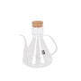 Cruet La Mediterránea Bell Transparent Silicone Borosilicate Glass 1 L (4 Units)
