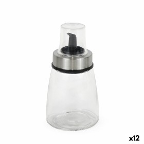 Huilier Quttin Transparent Argenté verre 200 ml 6,5 x 6,5 x 12,5 cm (12 Unités)