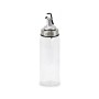 Cruet Quttin Transparent Silver Glass 5,5 x 5,5 x 20,5 cm (12 Units)