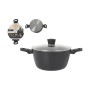 Casserole with lid MasterChef 24 cm (4 Units)