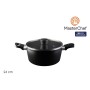 Casserole with lid MasterChef 24 cm (4 Units)